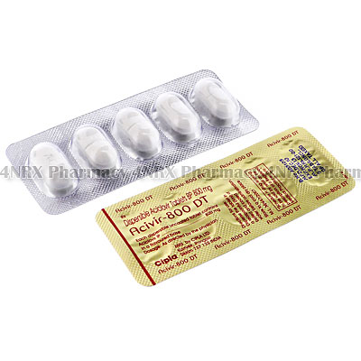 Acivir (Acyclovir) - 800mg (5 Tablets)