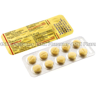 Fabulas (Febuxostat) - 40mg (10 Tablets)