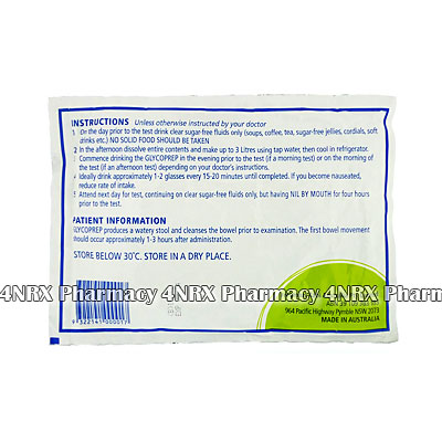 Glycoprep (Macrogol/Sodium Chloride/Potassium Chloride)