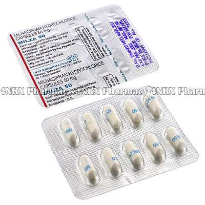 Milza 50 (Milnacipran Hydrochloride) - 50mg (10 Capsules)