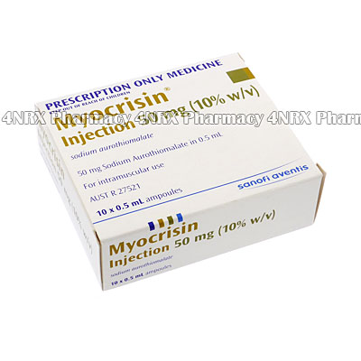 Myocrisin Injection (Sodium Aurothiomalate)