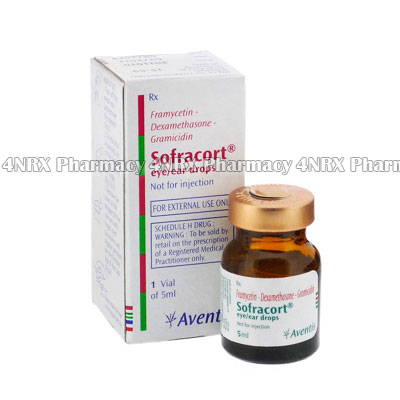Sofracort Eye Drops (Framycetin Sulphate IP)